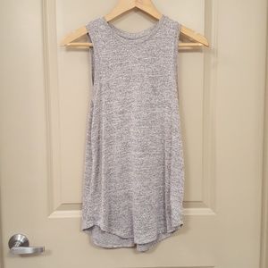 Gray Tank With Pocket
